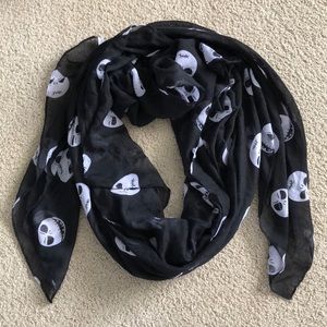 Jack skellington scarf